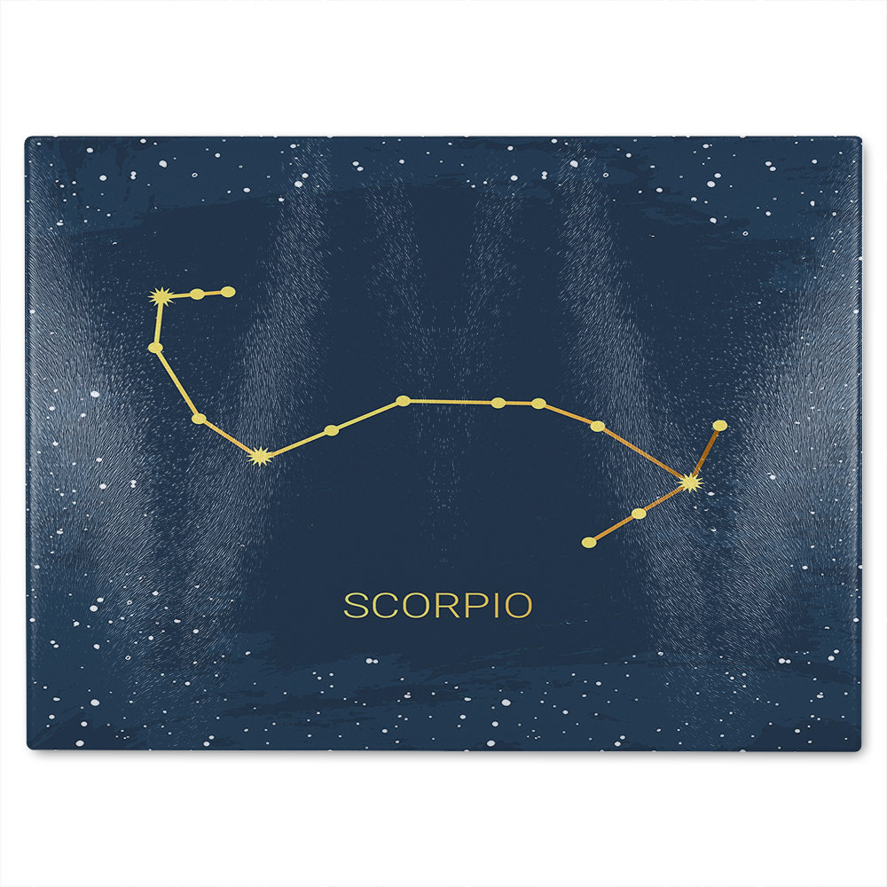 Scorpio Dining Glass Chopping Board