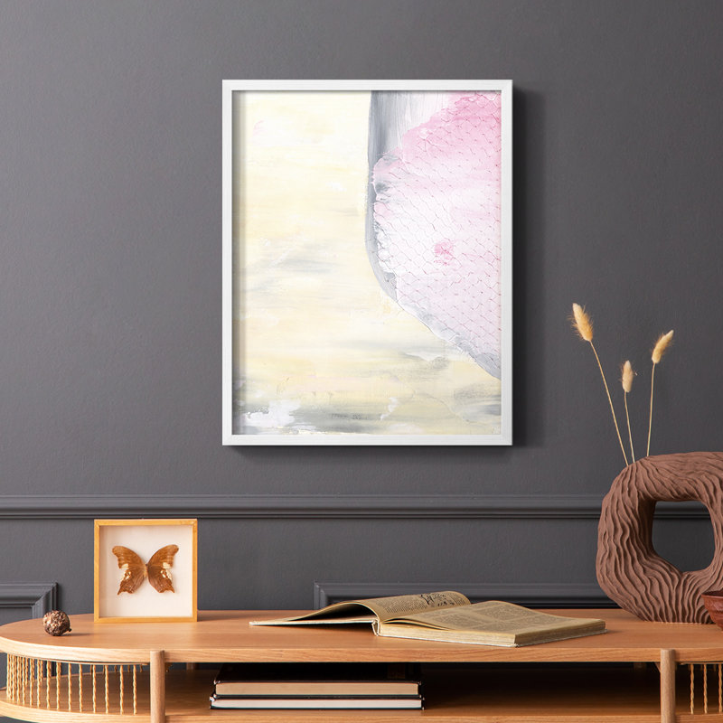 «Get Sweet IV», reproduction encadrée - bois massif, H 10 po x l 8 po, Blanc