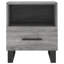 Aanyla 40cm W Iron Bedside Table-470830121