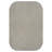 Longe Modern Minimalist Radius Corner Solid Beige Indoor/Outdoor Rug-937542844
