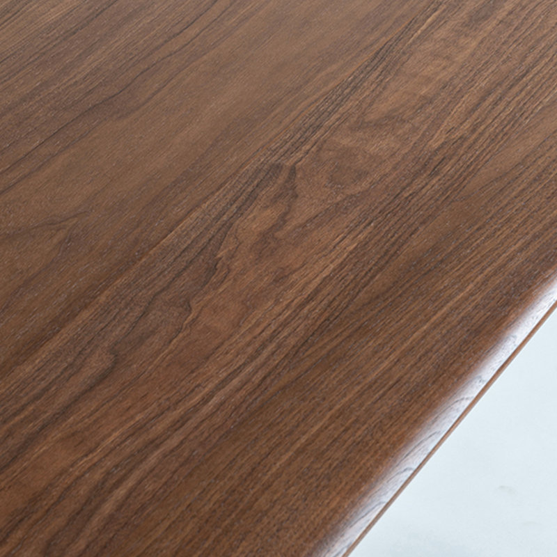 Walnut Solid Wood Dining Table, 35.43" W x 78.74" L
