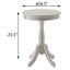Table d'appoint avec piédestal tourné