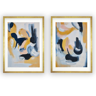 The Boe Duo - 2 Piece Single Picture Frame Art Prints Set