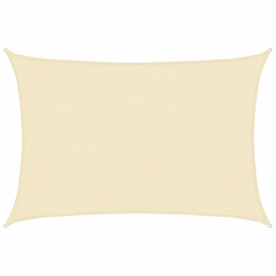 Atsabe 3m x 4m Rectangular Shade Sail