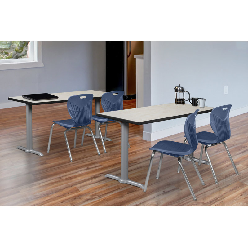 Base et table de formation Cain, Gris, Érable, H 29 po x L 60 po x l 24 po