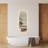 Cellini 26"x65" Rectangular Anti-Fog Dimmable Modern Bathroom/Dressing LED Lighted Wall Mirror in Aluminum Framed-109539913