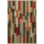 Tapis décoratif multicolore à motif géométrique-1370697653