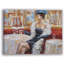 Dame élégante - peinture sur toile tendue-924468287