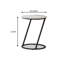 Ensemble de table contemporaine 3 pièces l 34 po, blanc, blanc