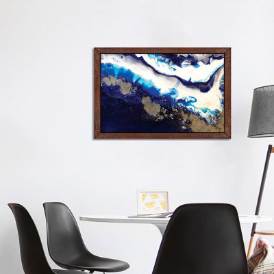 Sydney Harbour by Antuanelle - Floater Frame Painting on Canvas