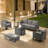 Naresa 7-Piece Wicker Outdoor Sofa Set  2 Chairs, All-Weather PE Wicker, Perfect For Backyard, Garden, Or Patio-1529515811