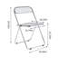 Chaise pliante en plastique-137756574