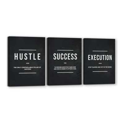 3 Piece Wrapped Canvas Print