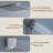 Revitalize 3-Function 12 Inch Wall Mount Rainfall Thermostatic Shower System with 6 Body Jets-88543399