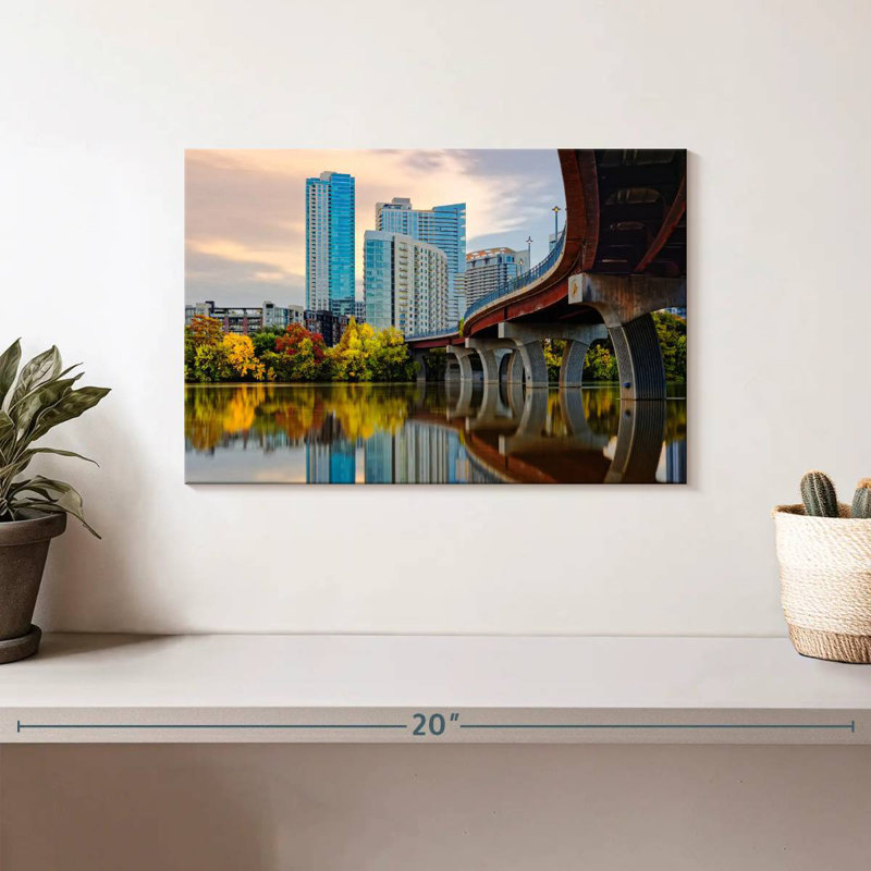 Paysage urbain urbain Sirci Austin, H 8 po x l 12 po