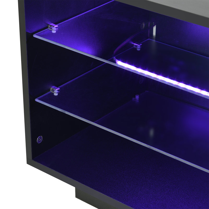 Allal Unfinished TV Stand for TVs up to 50"
