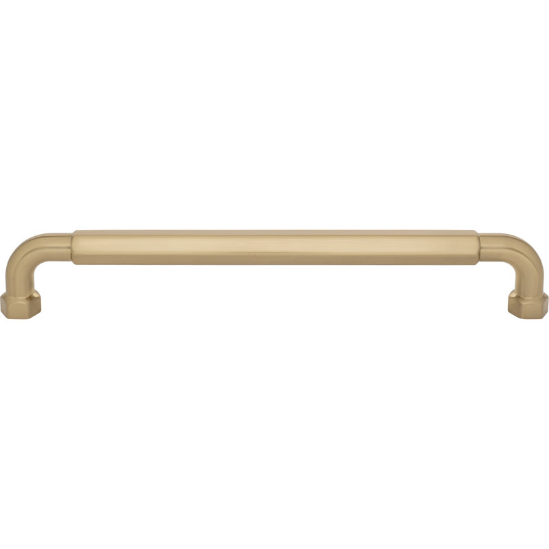 Dustin Appliance Pull, Honey Bronze, 12" Center To Center