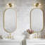 Purist™ 2 Light Indoor Bathroom Vanity Light Fixture, UL Listed-66390925-66390924