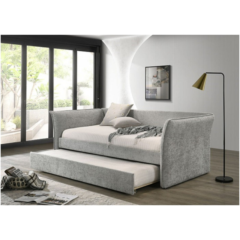 Turner Daybed With Trundle, Gray