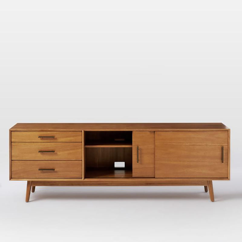 La télévision américaine moderne et simple, H 26,8 po x L 79,9 po x l 15,7 po
