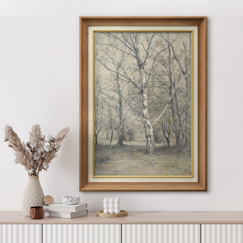 Automne, automne, feuilles, forêt classique, croquis, arbre, rustique, illustrations, campagne française, Naturel