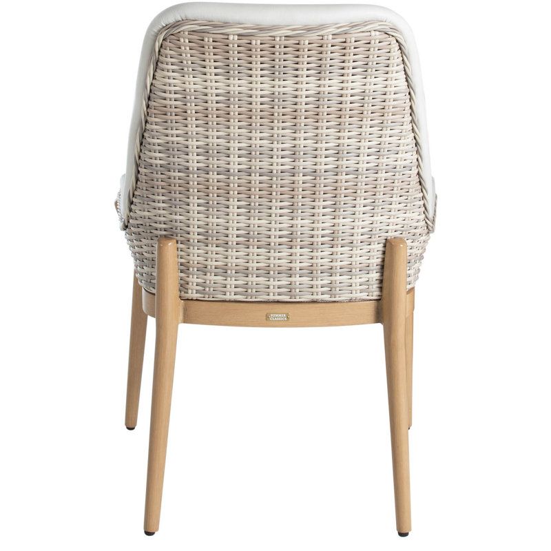 Palma Patio Dining Side Chair with Cushion