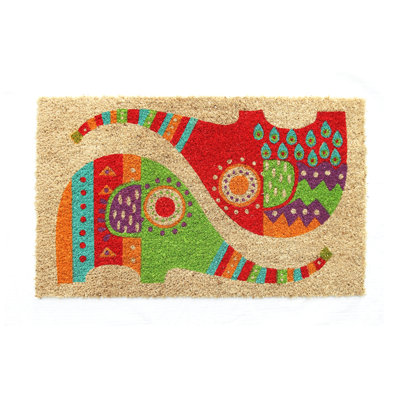 Erath Non-Slip Striped Doormat