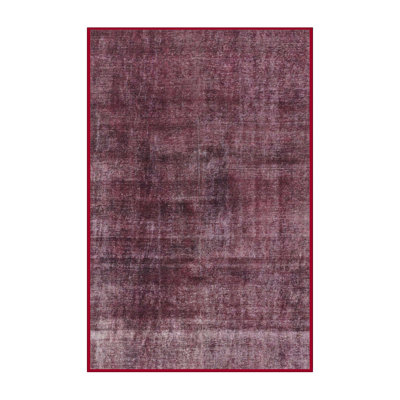 Tapis 100% abstrait lavable à la machine 1763