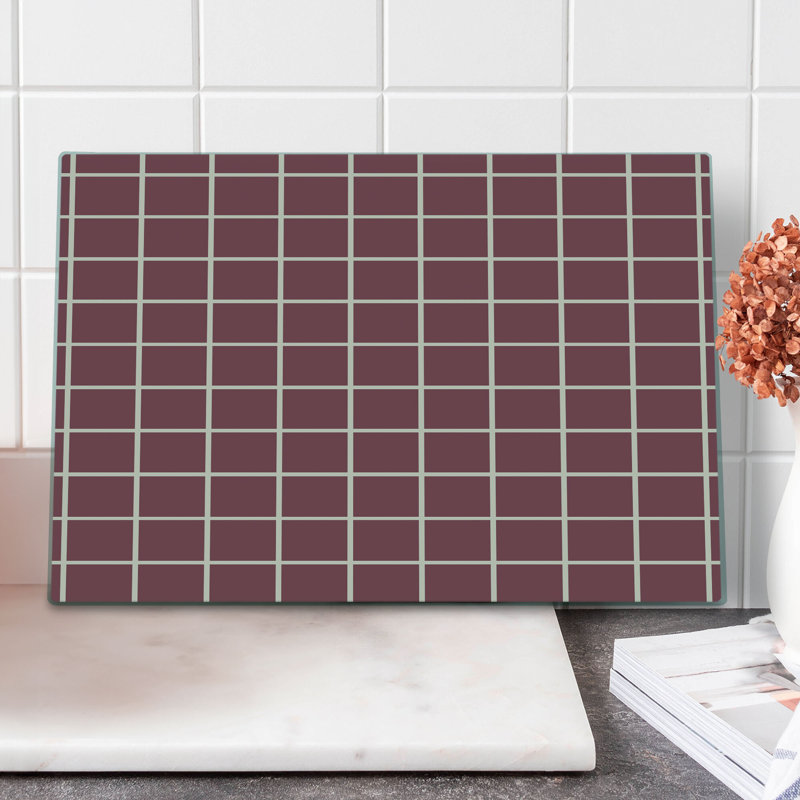 Planche à découper avec grille east urban home