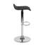 Christabelle Swivel Adjustable Height Counter Stool with Metal Frame