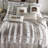 Housse et insert de coussin en coton Birch Forest Chipmunk