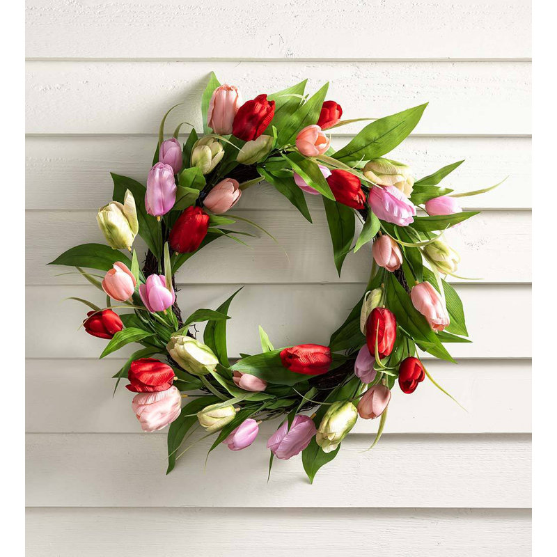 Faux Silk 19'' Wreath