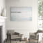 White Field Print by Lisa Cuscuna