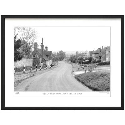 Great Houghton, High Street C1965 by Francis Frith - Single Picture Frame Print