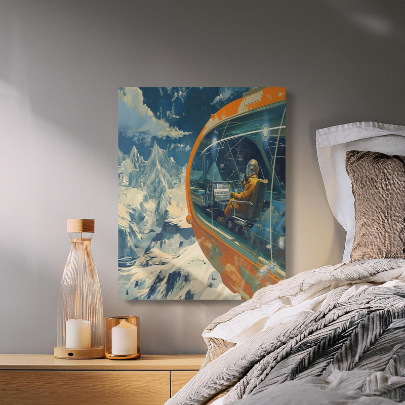 1 Piece Wrapped Canvas Wall Art Set, 40.64 cm H x 30.48 cm W
