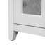 Meuble-lavabo flottant moderne de 36 pouces avec lavabo en céramique et porte à fermeture en douceur, parfait pour les petites salles de bain-2017610675