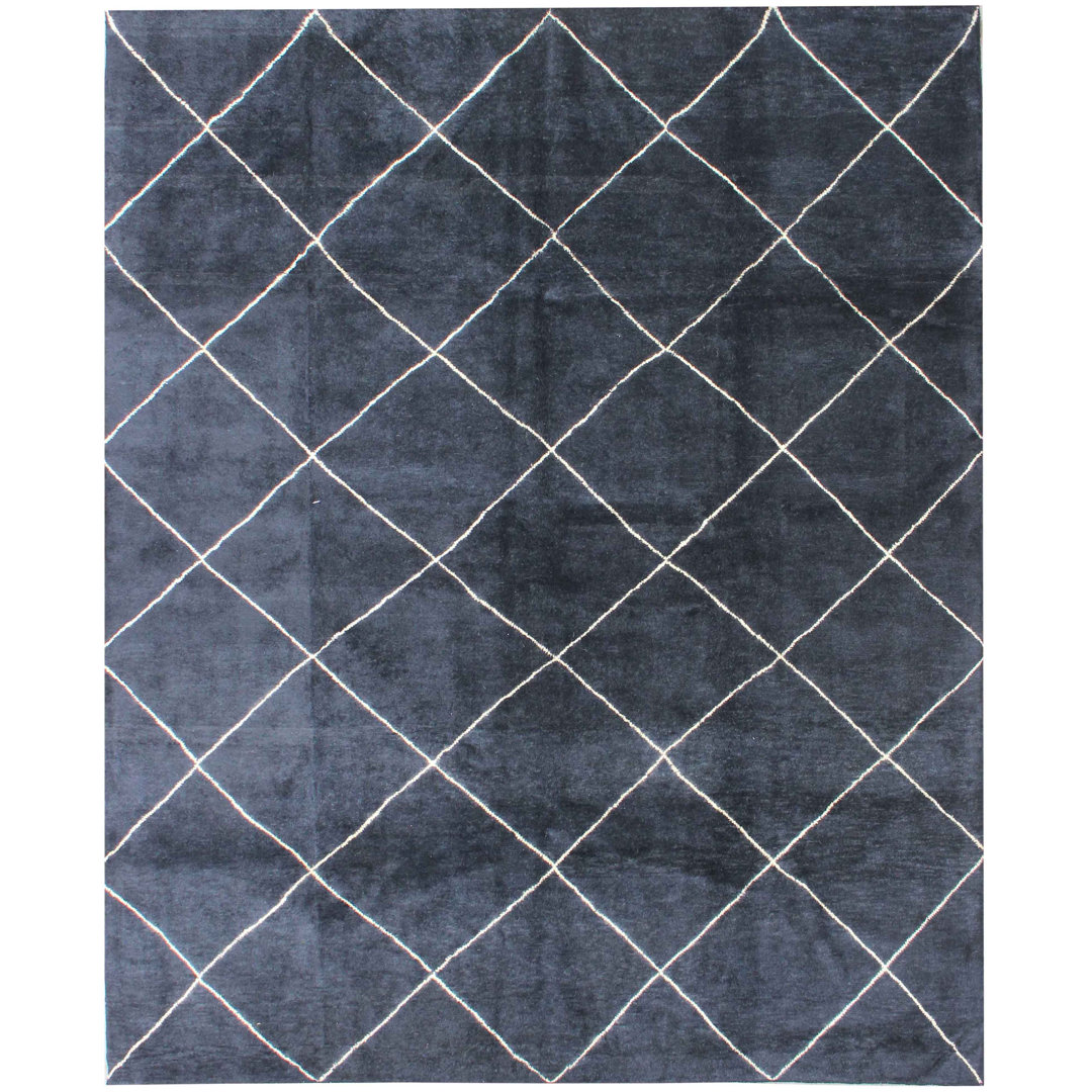 Abstract Hand Woven Area Rug