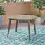 Table de salle à manger d'extérieur ronde avec pieds Mid-Century modernes-489855088