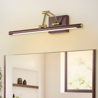 21.9'' Linear Dimmable Led Swing Adjustable Armed Vanity Light Over Mirror