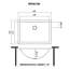Lavabo de salle de bain 16 x 13 po Ruvati-101340933
