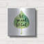  'Let God' by Erin Clark Metal Wall Art, 12" x 12"-227588335