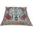 Floral Cotton Blend Throw Pillow
