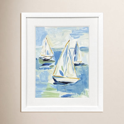 Arabella "Setting Sail I" Painting