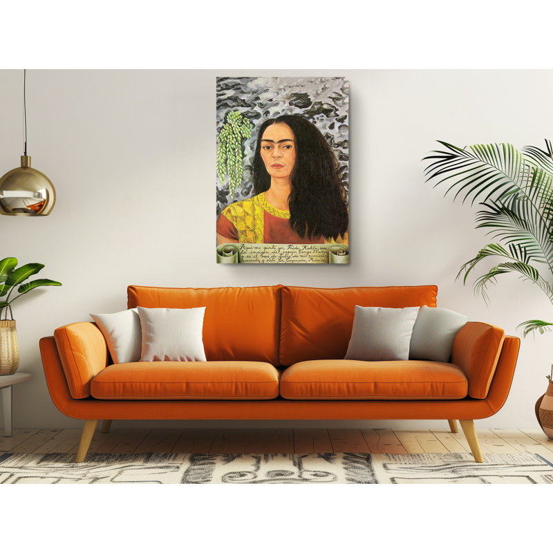 Frida Kahlo, reproduction d'art sur toile, H 24 po x l 16 po