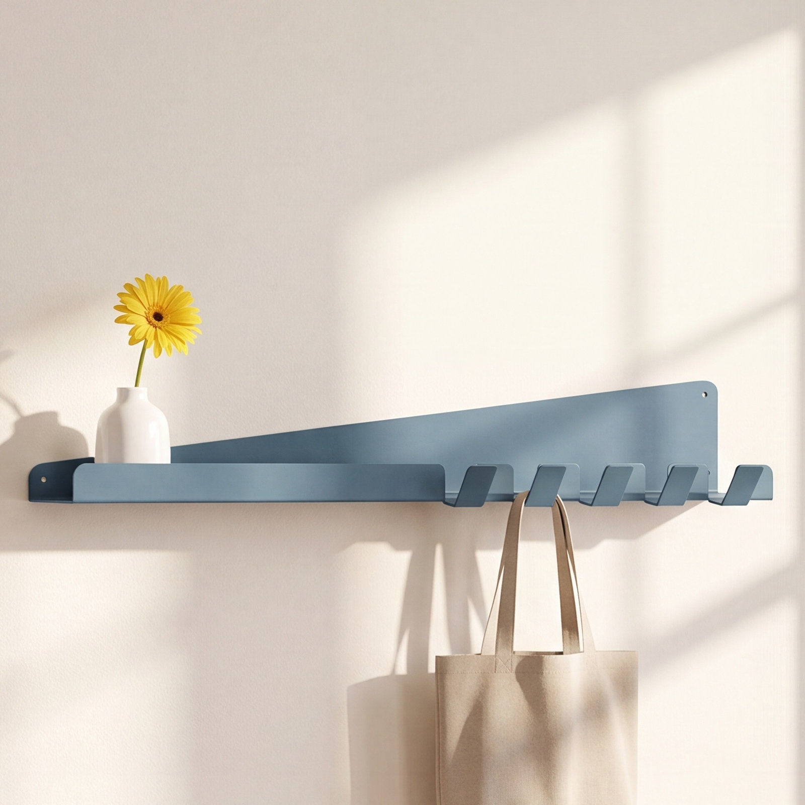 Ackworth Iron Wall Hook, Blue