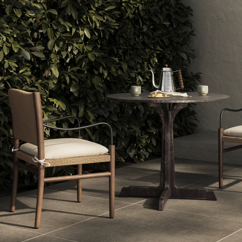 Malloy Outdoor Round Dining Table
