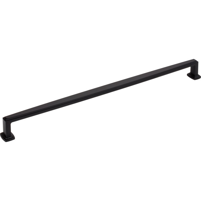 Richard Bar Pull, 12", Matte Black