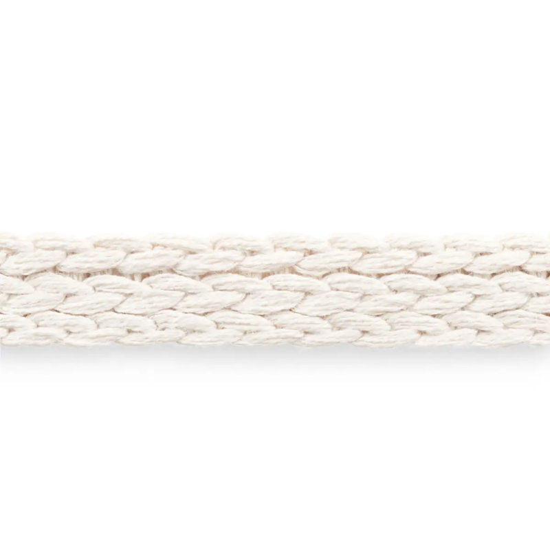 Braided Linen Tape Medium, Ivory