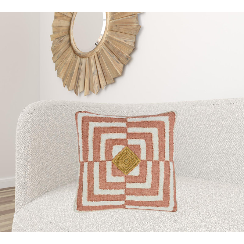 Airlie Geometric Throw Pillow Cover