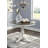 Daz Oak Round Solid Wood Base Dining Table